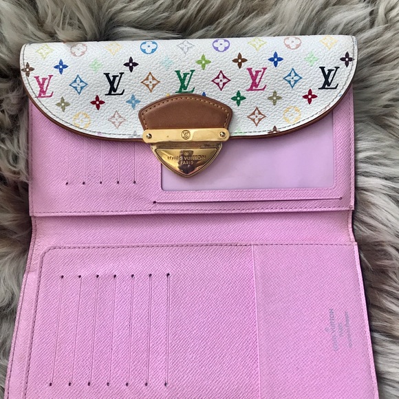 authentic LV multi colour Eugenie wallet - Picture 6 of 9